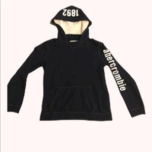 Abercrombie & Fitch Fur Hoodie
